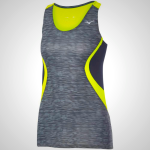Black Mizuno Aero Running Women's Tank Top | 95412-ZJXP