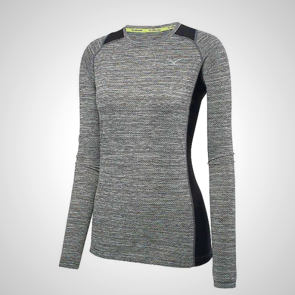 Black Mizuno Alpha Long Sleeve Women's Top | 95302-RSUI