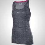 Black Mizuno Alpha Vent Women's Running Tank Top | 78145-CHUO