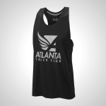 Black Mizuno Atlanta Track Club 50/50 Men's Tank Top | 07849-VTME
