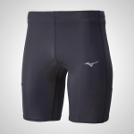 Black Mizuno Core Mid Running Men's Tights | 08346-TJKL