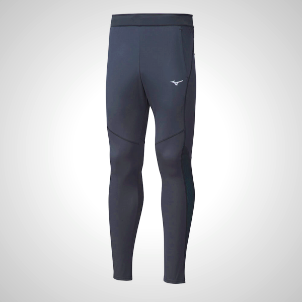 Black Mizuno Hineri Hybrid BT Running Men's Tights | 89261-GXEA