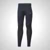 Black Mizuno Impulse Core Long Running Men's Tights 15328-TXVN