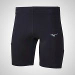 Black Mizuno Impulse Core Mid Running Men's Tights | 29536-AMFC