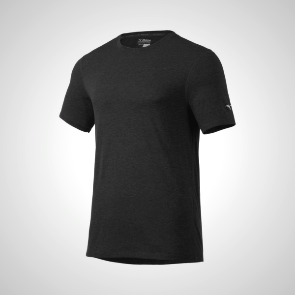 Black Mizuno Inspire Men's T-Shirt | 97106-YTZP