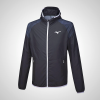 Black Mizuno Printed Hoody Men's Jacket | 93817-LJYS