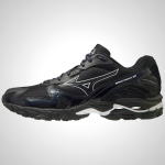 Black Mizuno Wave Rider 10 Kuro Men's Sneakers | 37854-QNHY