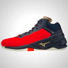 Mizuno Wave Stealth Neo Mid Handball Shoes Black/Red/Gold 15962-IGXS