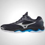 Mizuno WAVE PHANTOM 2 Women's Handball Shoes Black/White/Blue