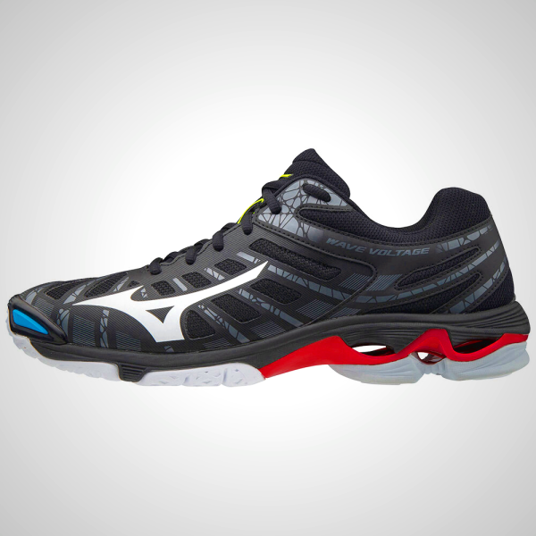 Mizuno Wave Voltage Men's Volleyball Shoes Black/White 36482-SALJ