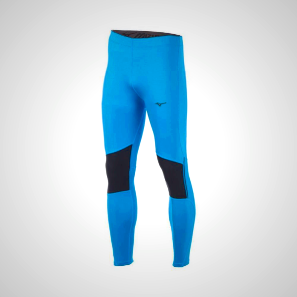Mizuno Breath Thermo Men's Tights Blue/Black | 57294-MYCH