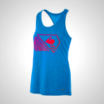 Blue Mizuno April Ross Swell Inspire Women's Tank Top | 10372-WTVC