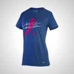 Blue Mizuno BCRF CURE INSPIRE Women's T-Shirt | 83672-GPZV