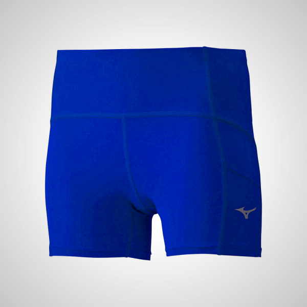 Blue Mizuno Core Short Women's Tights | 62357-VNPA