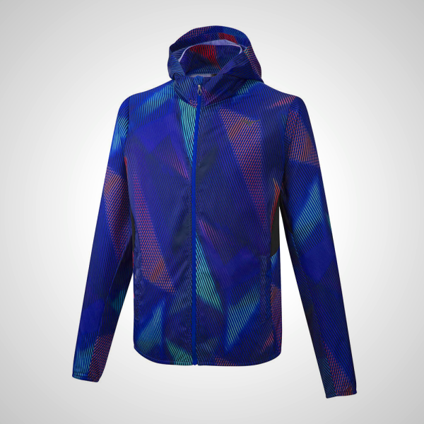 Blue Mizuno Lightweight Men's Jacket 20384-AGYF