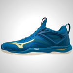 Blue Mizuno WAVE MIRAGE 3 Men's Handball Shoes | 10478-WJCH