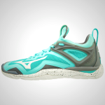 Mizuno WAVE MIRAGE 3 Women's Handball Shoes Blue/White/Grey 47381-RPBZ