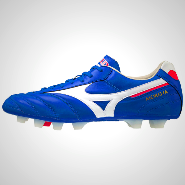 Mizuno Morelia II Elite Men's Soccer Cleats Blue/White | 54890-ZSQH