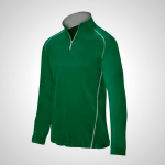 Green Mizuno Comp 1/4 Zip Batting Men's Jacket | 72461-HAEQ
