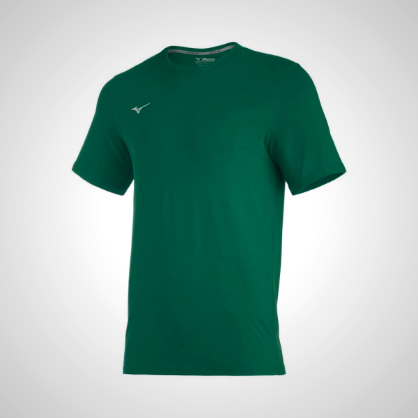 Green Mizuno Comp Diamond Short Sleeve T-Shirt for Men | 15269-QTNM