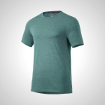 Green Mizuno Inspire Men's T-Shirt | 35478-PTLZ