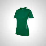 Mizuno Women's Softball Jersey - Green/White Crew Neck 76198-KCQO