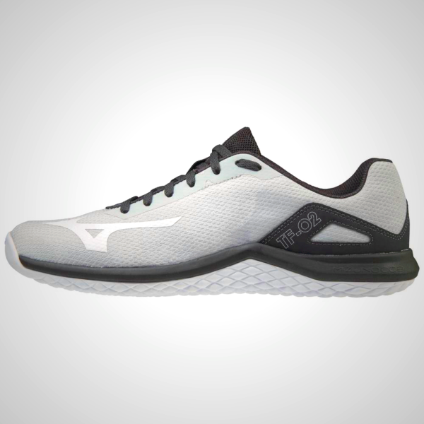 Mizuno TF-02 Men's Training Shoes Grey/Black | 84617-MIDT