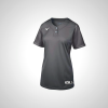 Grey Mizuno Aerolite 2-Button Softball Women's Jersey | 37589-RSNH