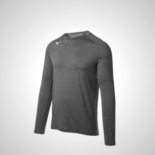 Grey Mizuno Alpha Long Sleeve Men's Tops | 79306-ZPNB