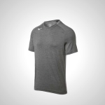 Grey Mizuno Alpha Short Sleeve Men's T-Shirt | 38209-CLMO