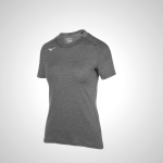 Grey Mizuno Alpha Short Sleeve Women's T-Shirt | 21908-AQPR