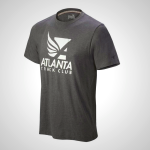 Grey Mizuno Atlanta Track Club 50/50 Men's T-Shirt | 26805-JVFB