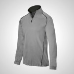 Grey Mizuno Comp 1/4 Zip Batting Men's Jacket | 68945-YXPB