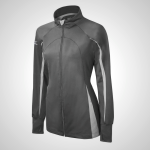 Grey Mizuno Elite 9 Focus Full-Zip Women's Jacket | 26180-SIRH
