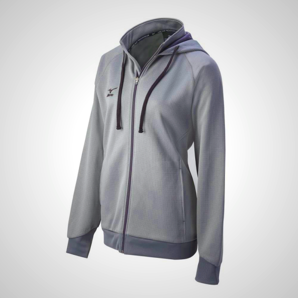 Grey Mizuno Pro Full Zip Hoody Women's Hoodie | 41278-JSYD