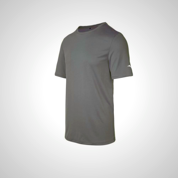 Grey Mizuno Men's T-Shirt | 48316-PDYL | Clearance Sale