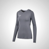 Grey Mizuno United Long Sleeve Women's Jersey 64590-QRNL