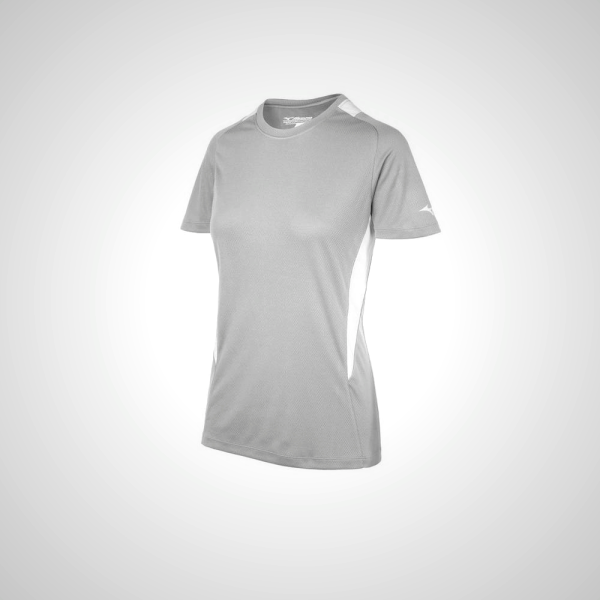 Grey/White Mizuno Softball Crew Neck Women's Jersey | 07469-LKAR
