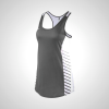 Grey/White Mizuno Team Women's Tank Top | 67058-RWMG