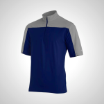 Mizuno Men's Navy/Grey Comp Batting Baseball Jacket | 74210-LHRT