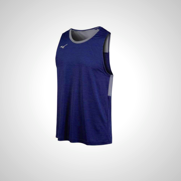 Navy Mizuno Alpha Men's Tank Top 70346-DNMS