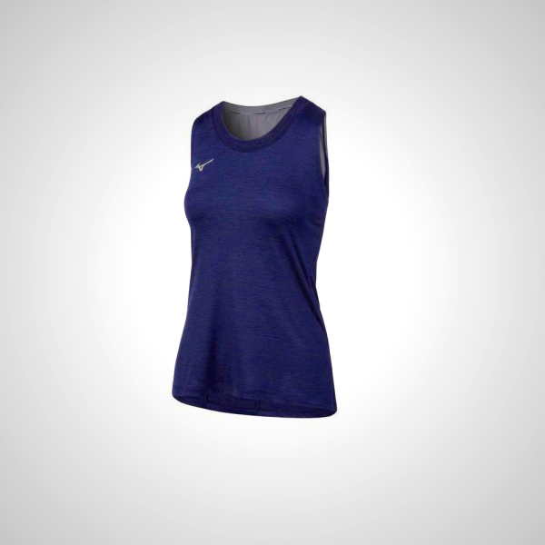 Navy Mizuno Alpha Women's Tank Top 07381-YIZW