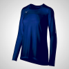 Navy Mizuno Techno VII Long Sleeve Volleyball Jersey for Women | 09654-KBYR