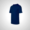 Navy Mizuno Men's T-Shirt | 95012-BKPV | Mizuno Philippines