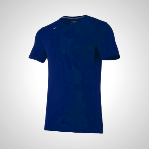 Navy Mizuno Volleyball Attack 2.0 Men's T-Shirt | 86470-YHNF