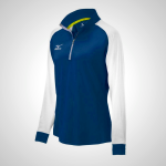 Mizuno Elite 9 Prime 1/2 Zip Women's Jacket Navy/White | 70194-RDQU