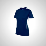 Navy/White Mizuno Softball Crew Neck Women's Jersey | 36918-KBEL