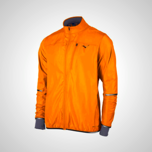 Orange Mizuno Breath Thermo FZ Men's Jacket | 65139-ROXD