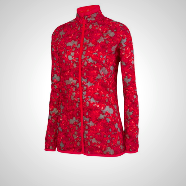 Mizuno Women's Aero Running Jacket Pink/Light Grey | 18674-MWOJ