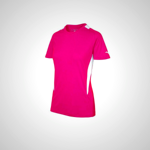 Pink/White Mizuno Softball Crew Neck Women's Jersey 27631-SVKG